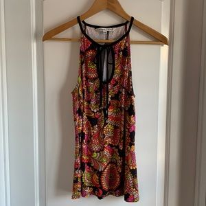 Trina Turk small multi colored strap top